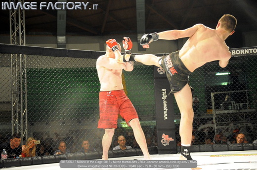 2015-06-13 Milano in the Cage 2015 - Mixed Martial Arts 7503 Giacomo Amabili-Kirill Jryukov - MMA